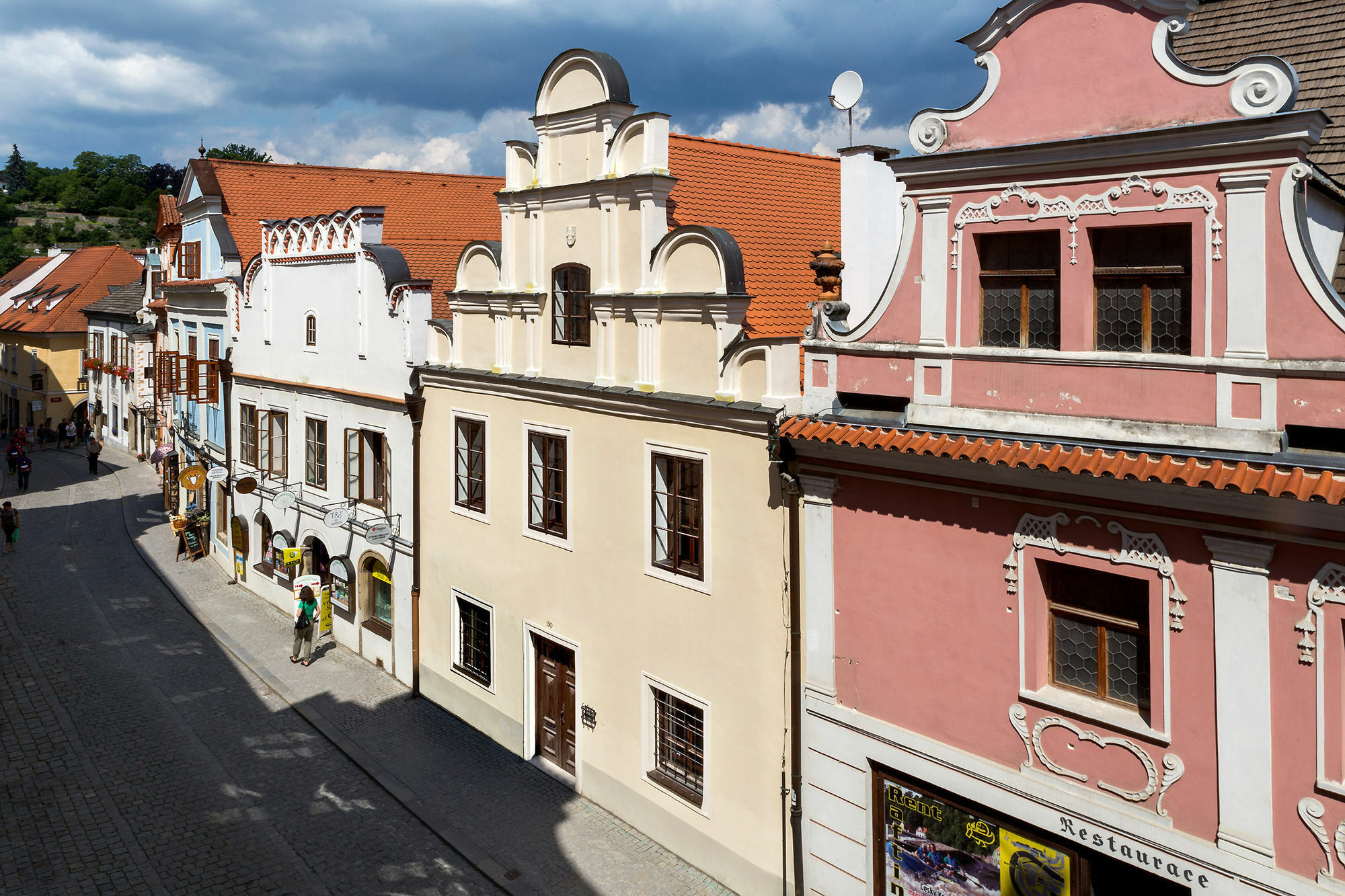 Vila Krumlov Lägenhet Český Krumlov Exteriör bild