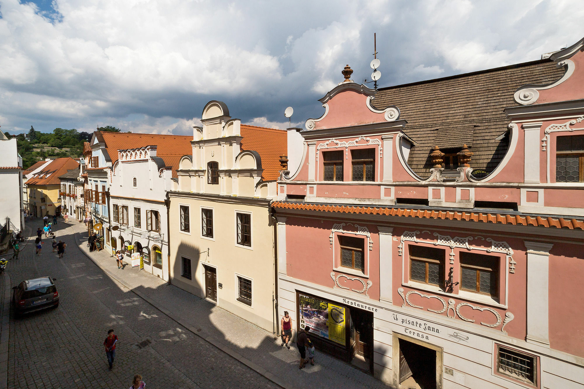 Vila Krumlov Lägenhet Český Krumlov Exteriör bild